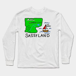 Sassyland - Sassy's Sassiest Boys - Phil Hartman SNL Long Sleeve T-Shirt